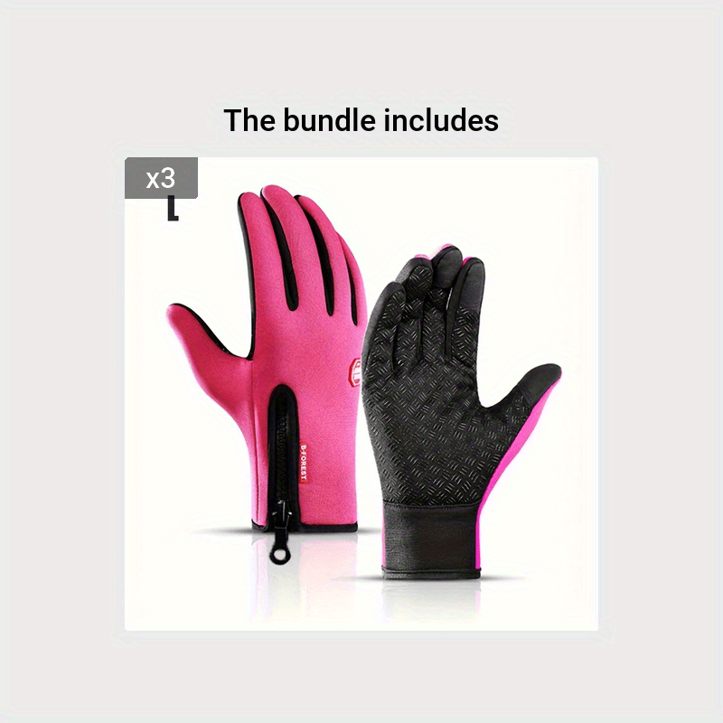 Women's Winter Driving Gloves With Touchscreen Warmth