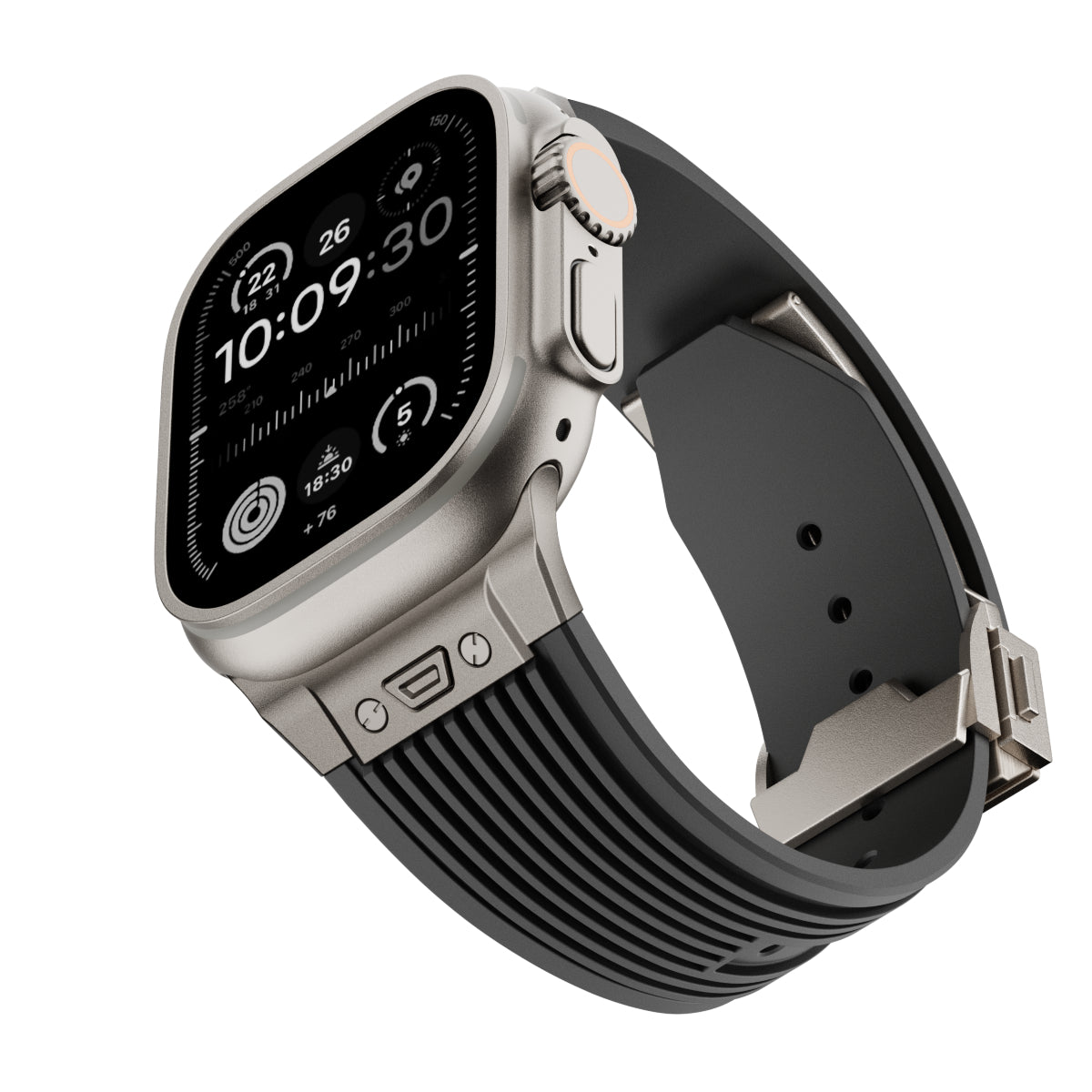 AeroLine Streamlined Silicone Band For Apple Watch