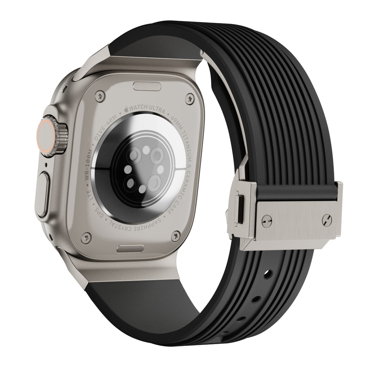 AeroLine Streamlined Silicone Band For Apple Watch