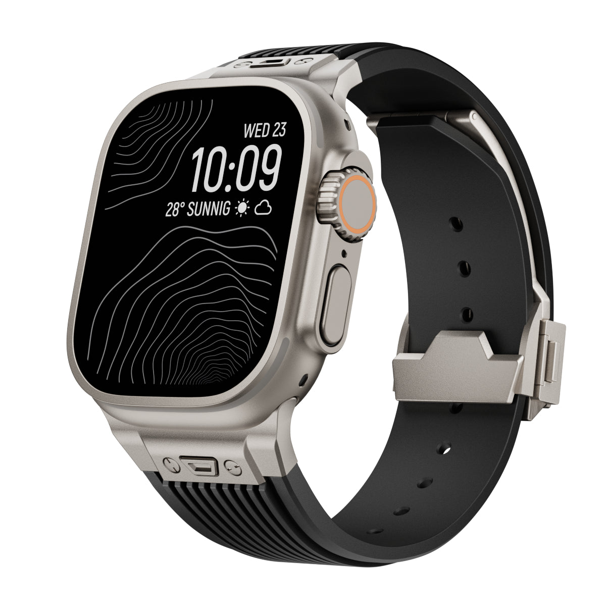 AeroLine Streamlined Silicone Band For Apple Watch