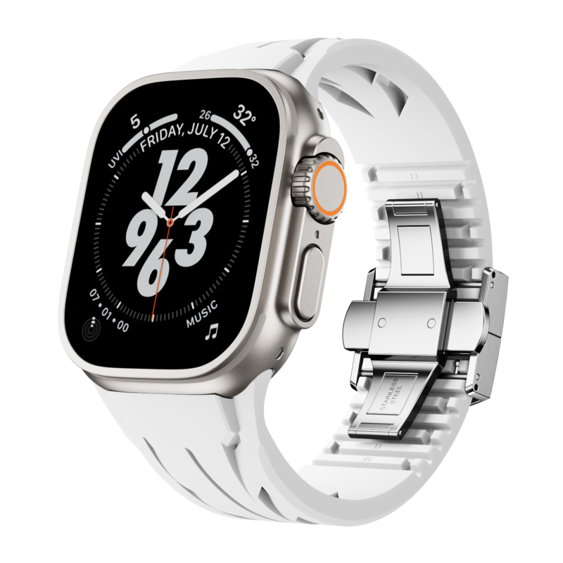 ApexWear FKM řemínek pro chytré hodinky kompatibilní s Apple Watch