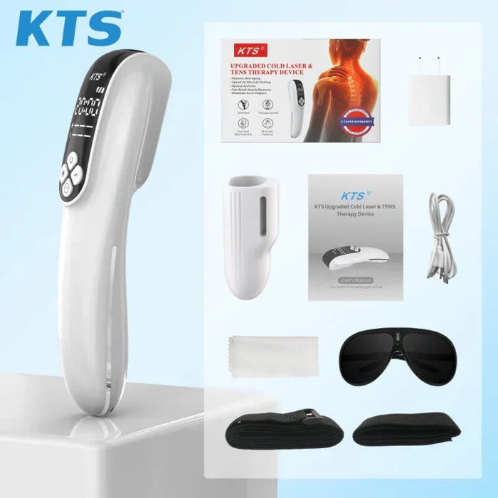 Upgraded Two-In-One Cold Laser Therapy Device For Home Use