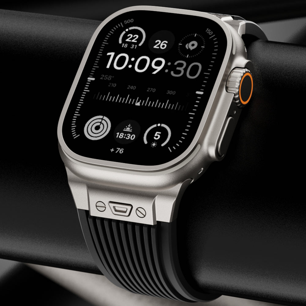 AeroLine Streamlined Silicone Band For Apple Watch