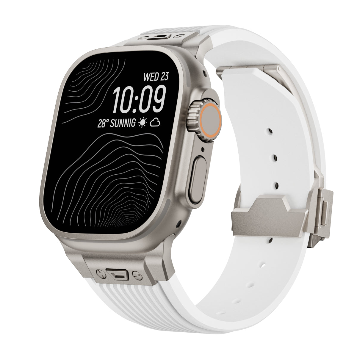 AeroLine Streamlined Silicone Band For Apple Watch