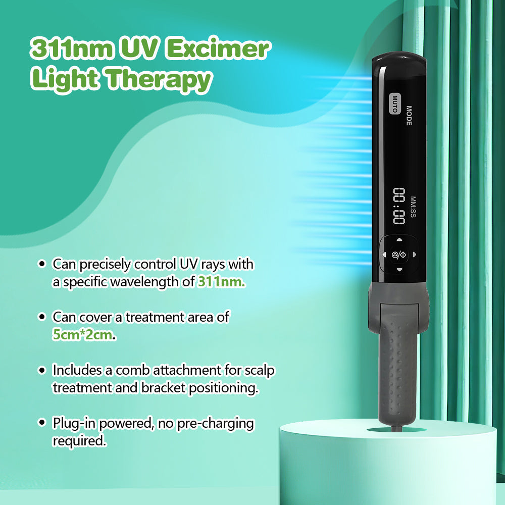 Home Use 311nm UVB Light Therapy for Psoriasis and Vitiligo