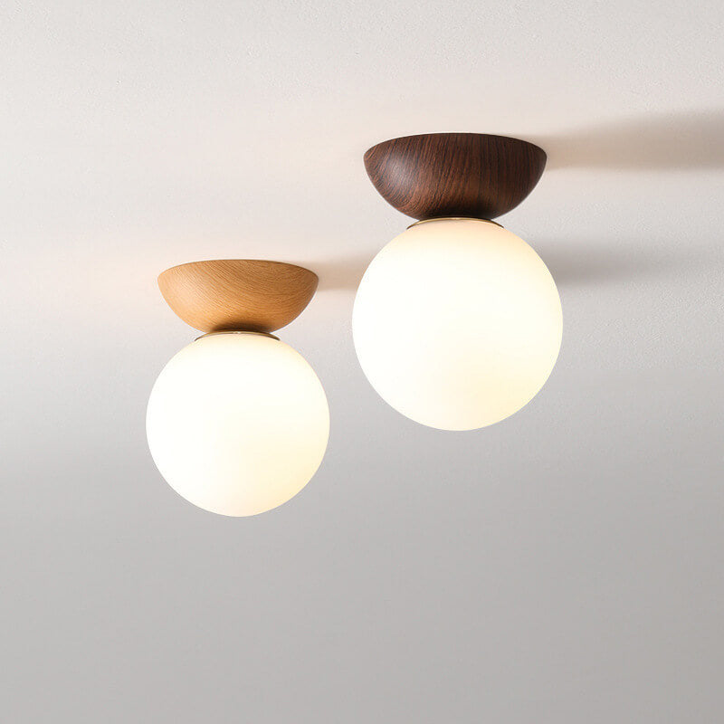 Japanese Aesthetic Ceiling Lamp With Ambient Lighting