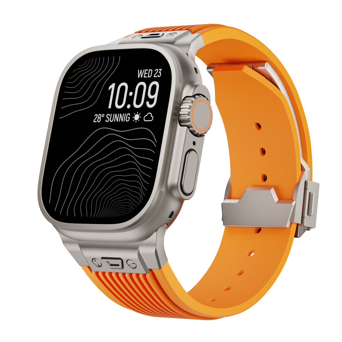 AeroLine Streamlined Silicone Band For Apple Watch