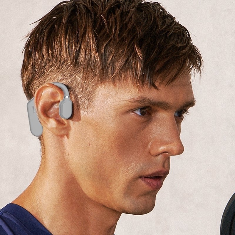 AuralWave Bluetooth trådløse hodetelefoner med benledning