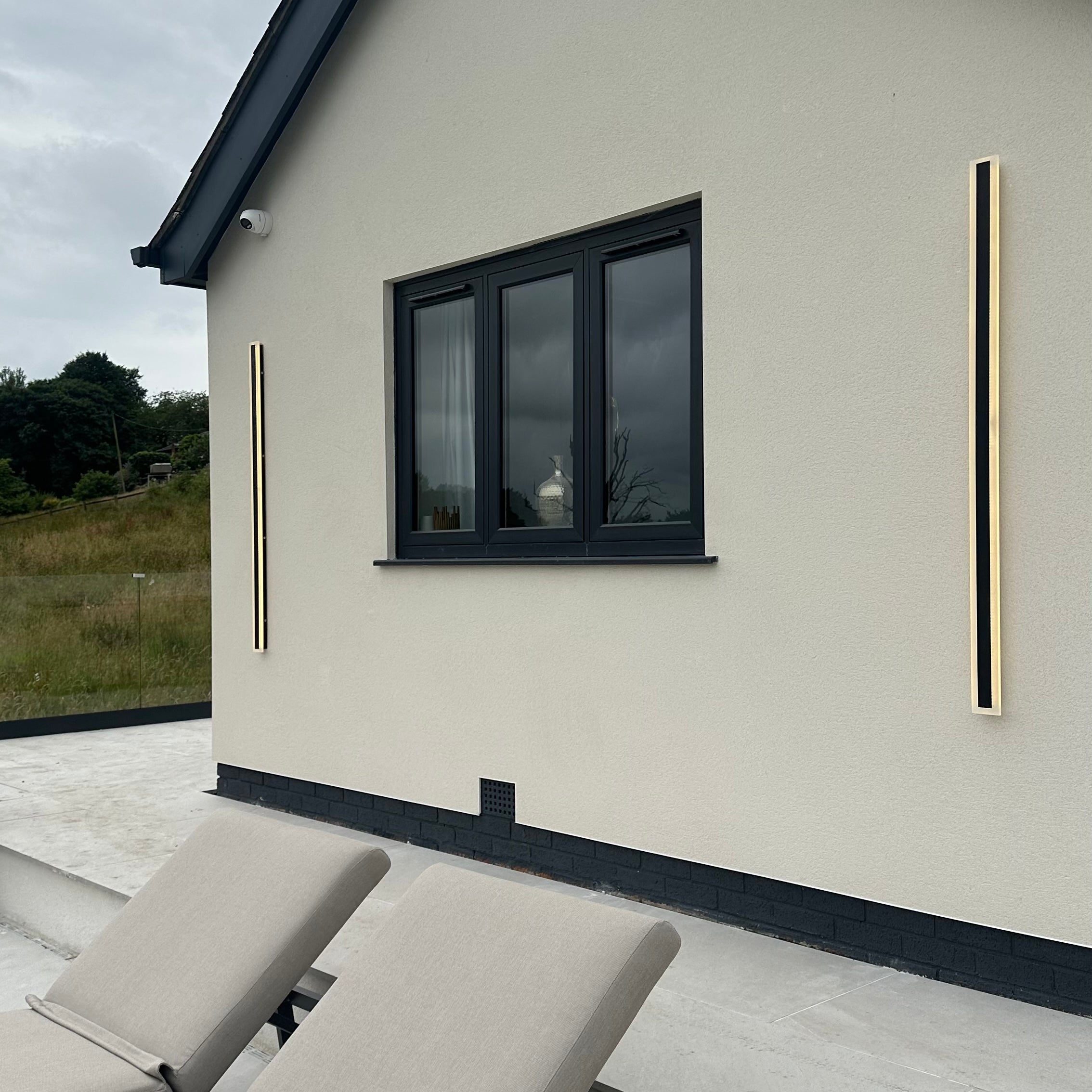 چراغ دیواری LED آلومینیومی بیرونی کیرلوس با طراحی شیک