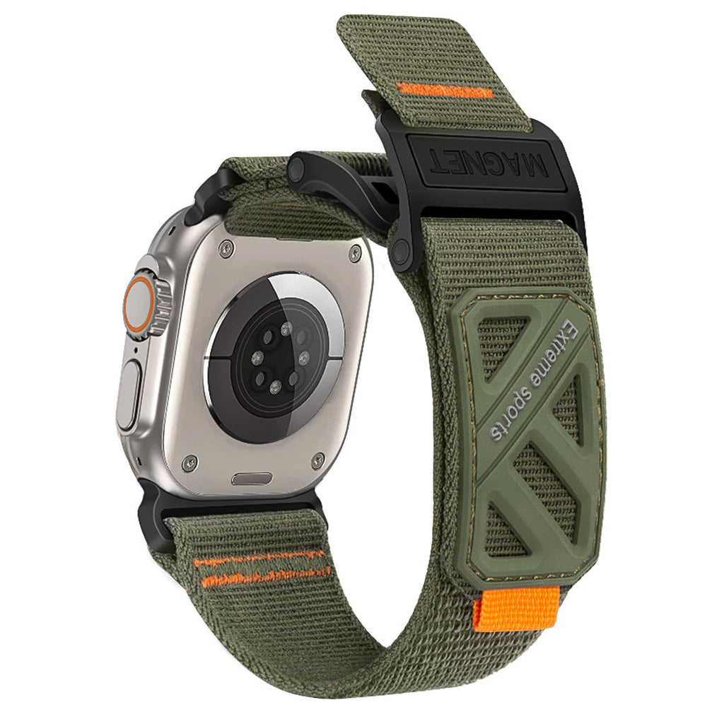 Ekstrem nylon magnetisk rem til Apple Watch
