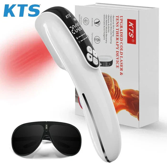 Upgraded Two-In-One Cold Laser Therapy Device For Home Use