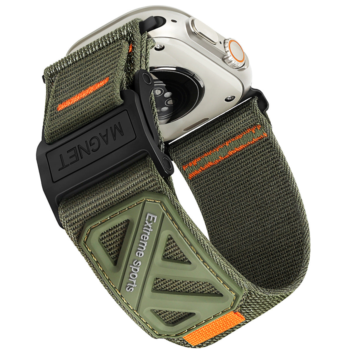 Ekstrem nylon magnetisk rem til Apple Watch