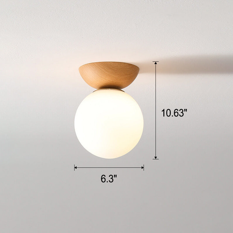 Japanese Aesthetic Ceiling Lamp With Ambient Lighting