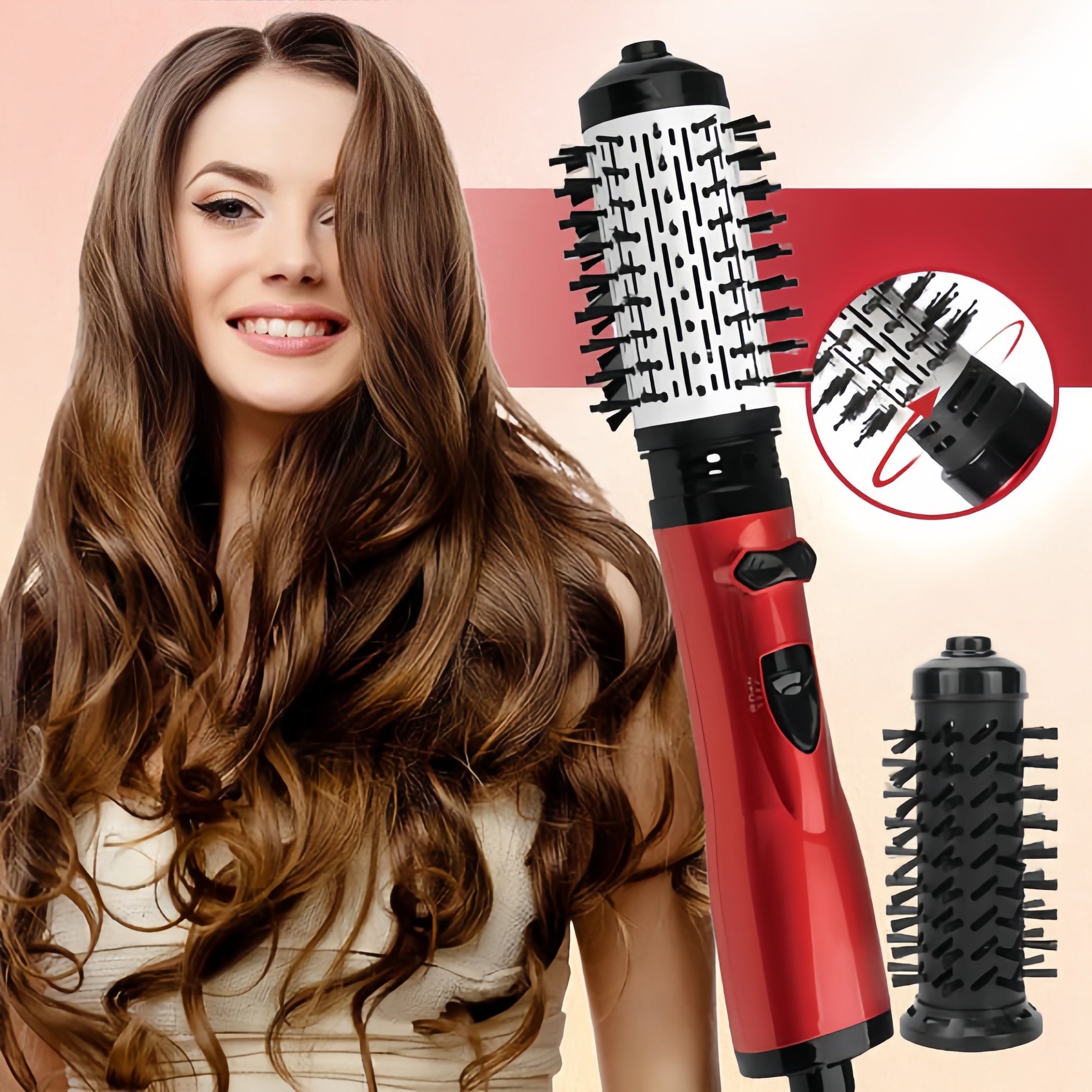 AeroGlow 3-In-1 Hairbrush For Easy Everyday Styling