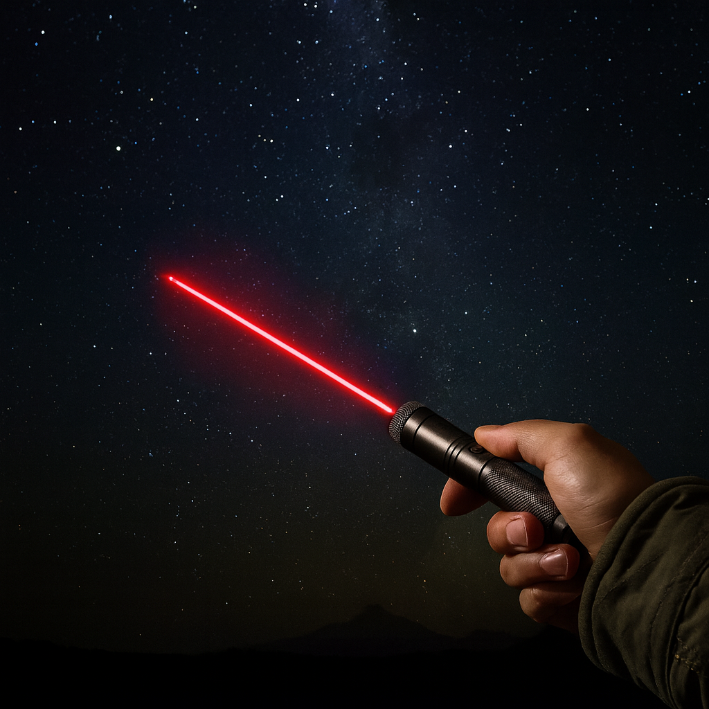 Mocna latarka wskaźnik laserowy dalekiego zasięgu Edycja Pro