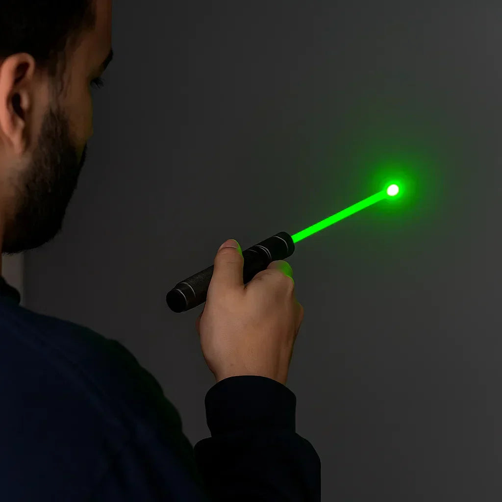 Mocna latarka wskaźnik laserowy dalekiego zasięgu Edycja Pro