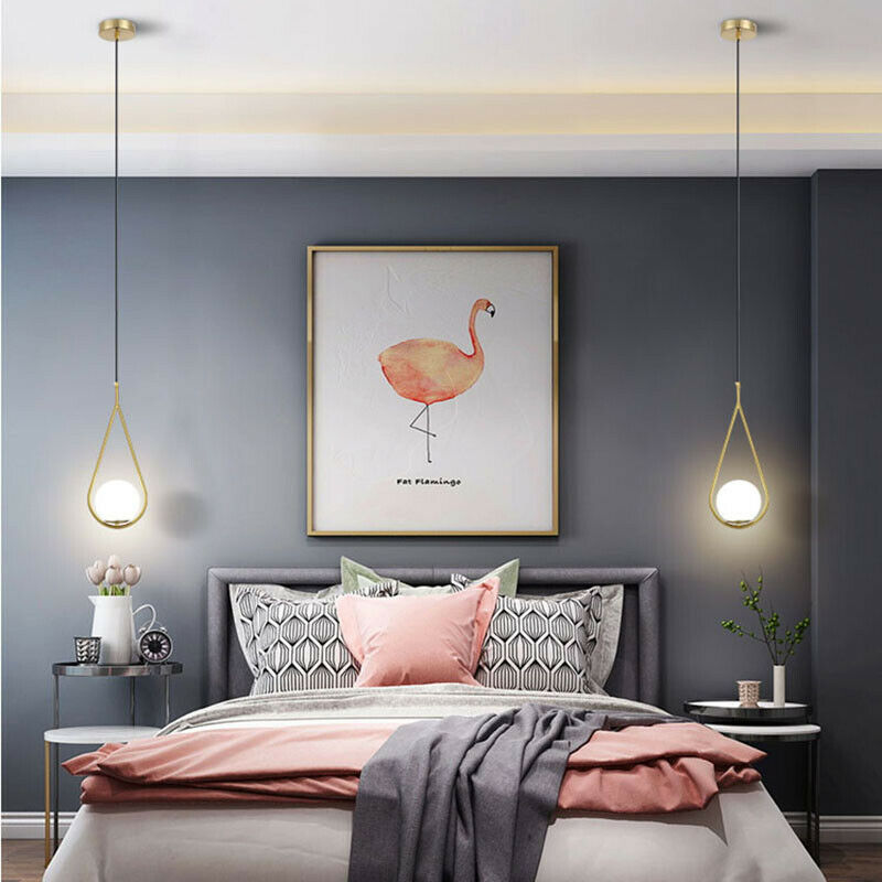 Solara Teardrop zlaté LED závěsné světlo do jídelny s teplým bílým světlem