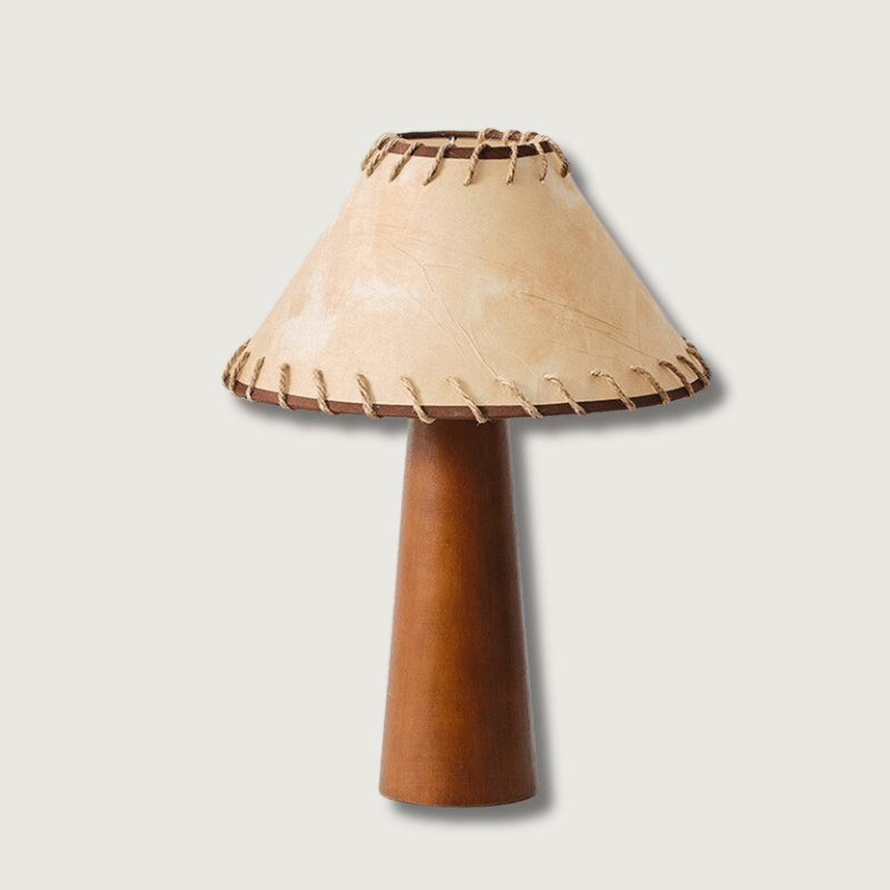 Asteri Wooden LED Table Lamp With Wabi Sabi Warm Glow