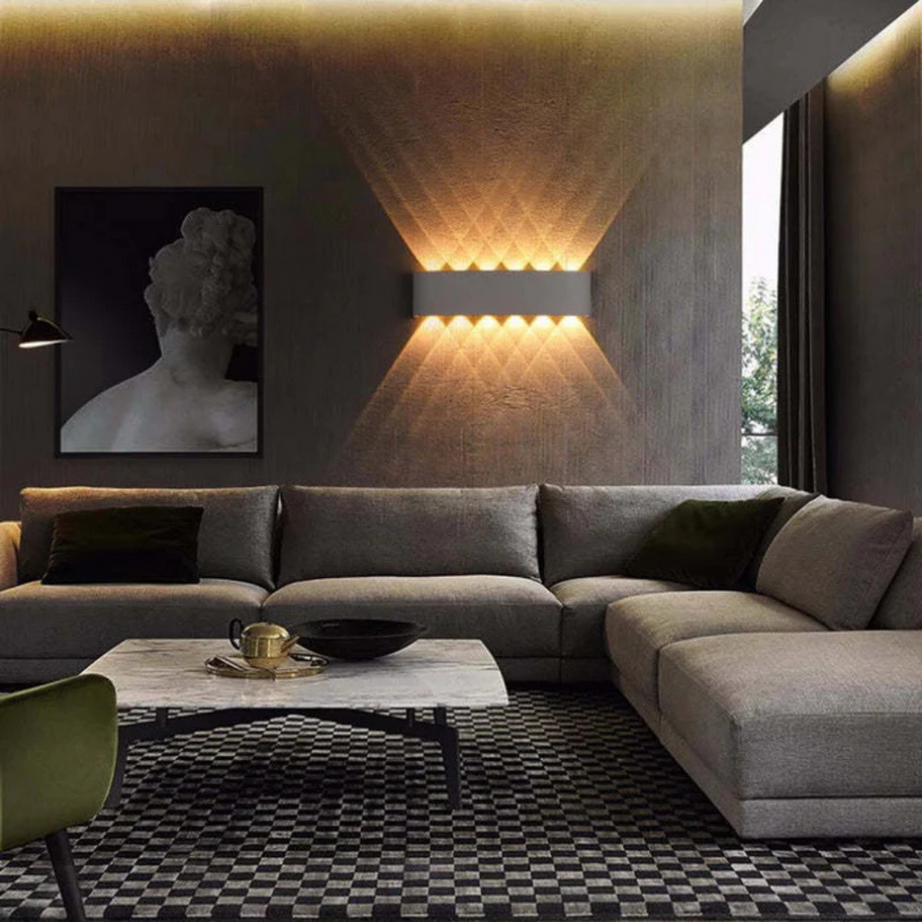 LyraNova Waterproof LED Wall Light For Indoor And Outdoor Use