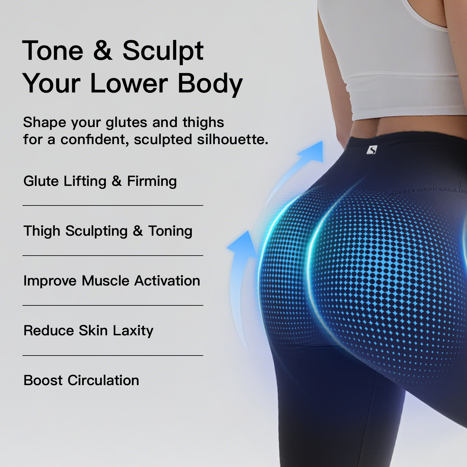 EMS-Toning-Leggings mit einstellbarer Einstellung für den täglichen Gebrauch