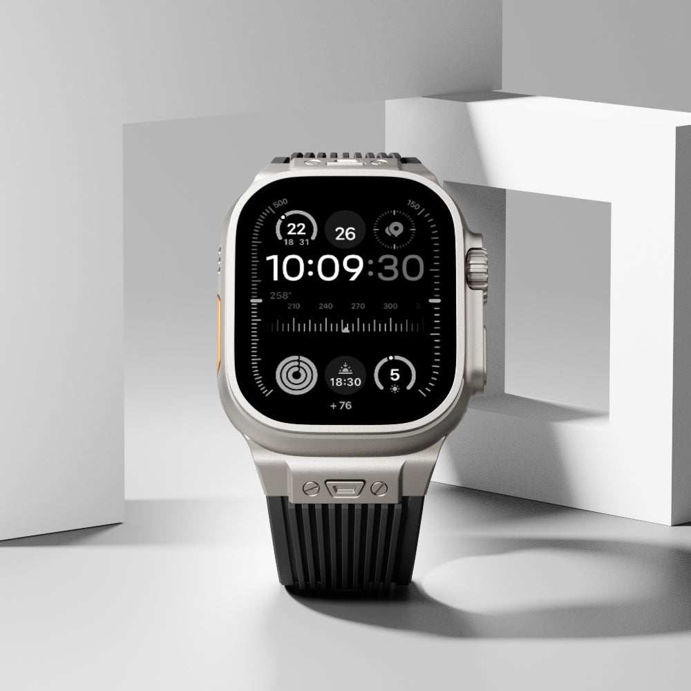 AeroLine Streamlined Silicone Band For Apple Watch