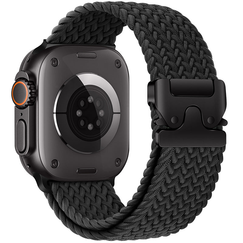 Nylon Braided Watch Band For Modern Smartwatch Models