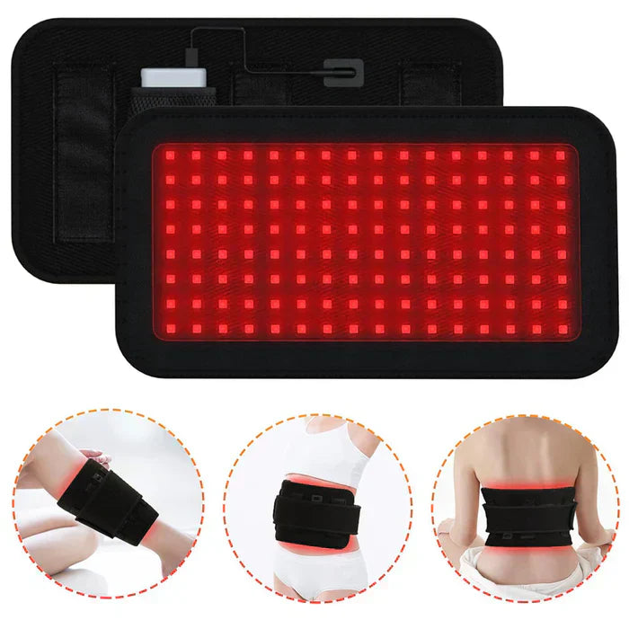 LED Infrared and Red Light Therapy Belt Device System