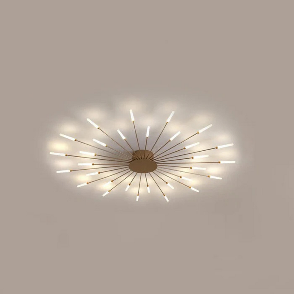 چراغ سقفی لوکس LED اوریون اسپیرال برای اتاق نشیمن