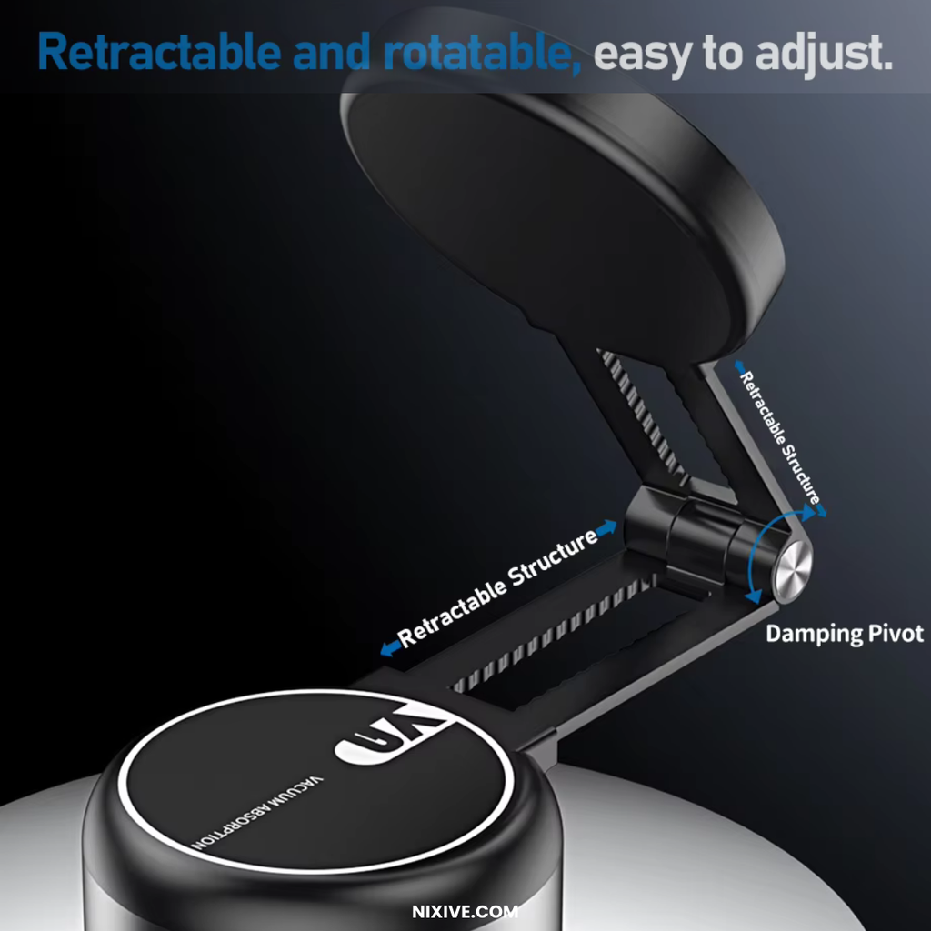 GripNova 360 Magnetic Phone Mount With Strong Suction