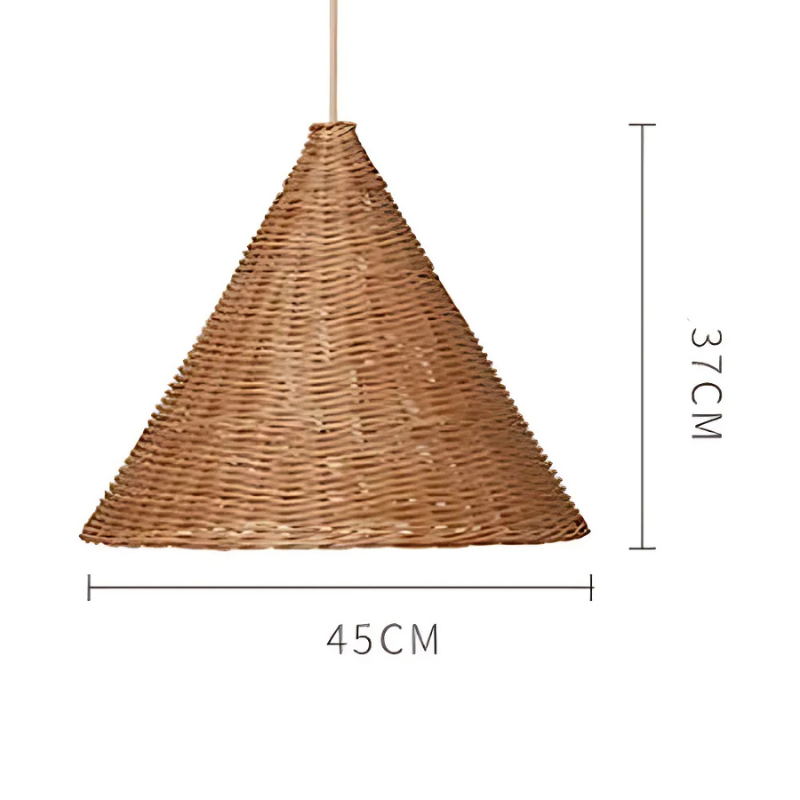 EverBamboo LED Pendant Light for Scandinavian Ceiling Decor