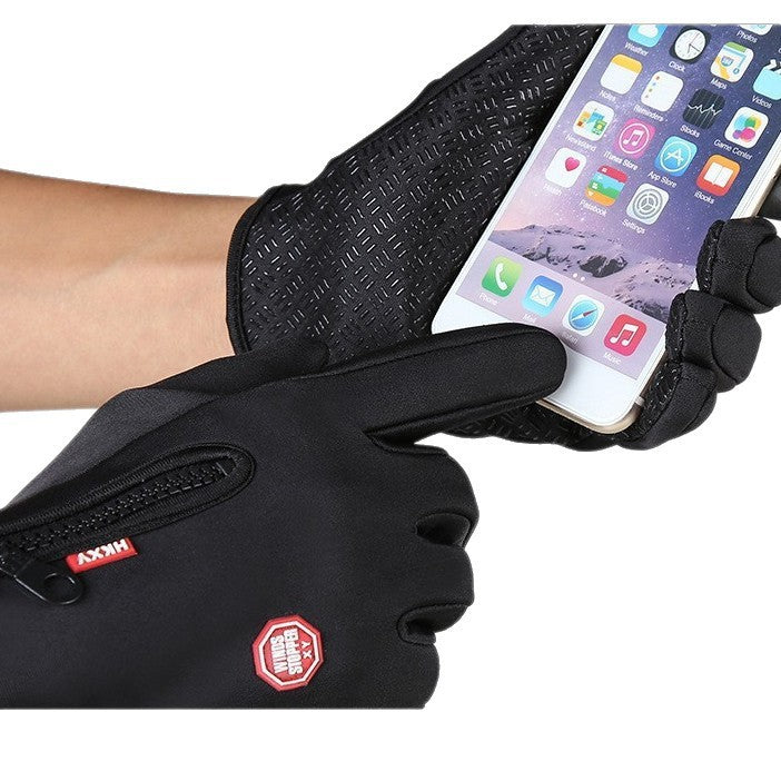 Guantes impermeables de invierno con pantalla táctil y tecnología de calefacción a prueba de viento