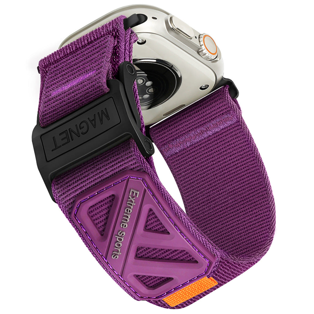 Ekstrem nylon magnetisk rem til Apple Watch