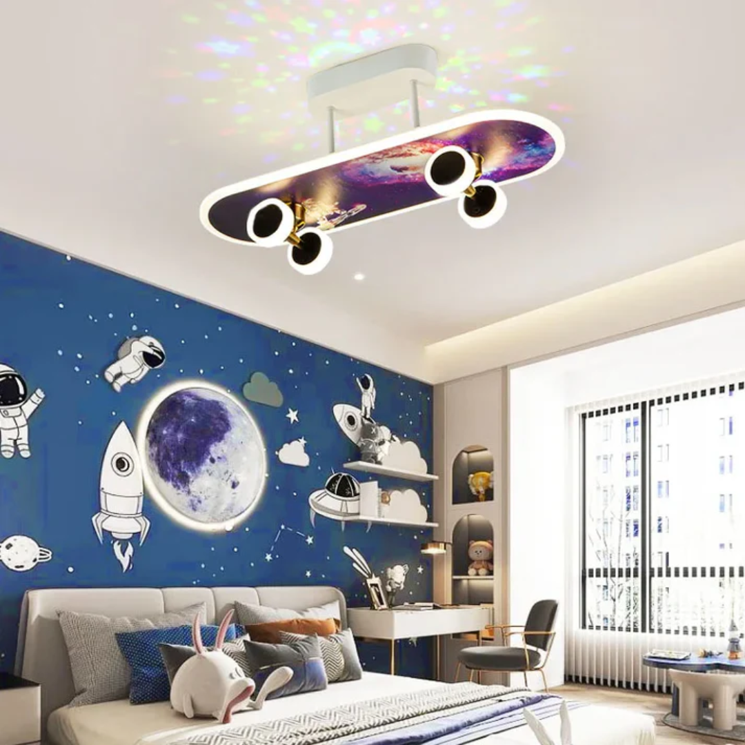 Aurorae Luxe LED Ceiling Light With Ambient Glow
