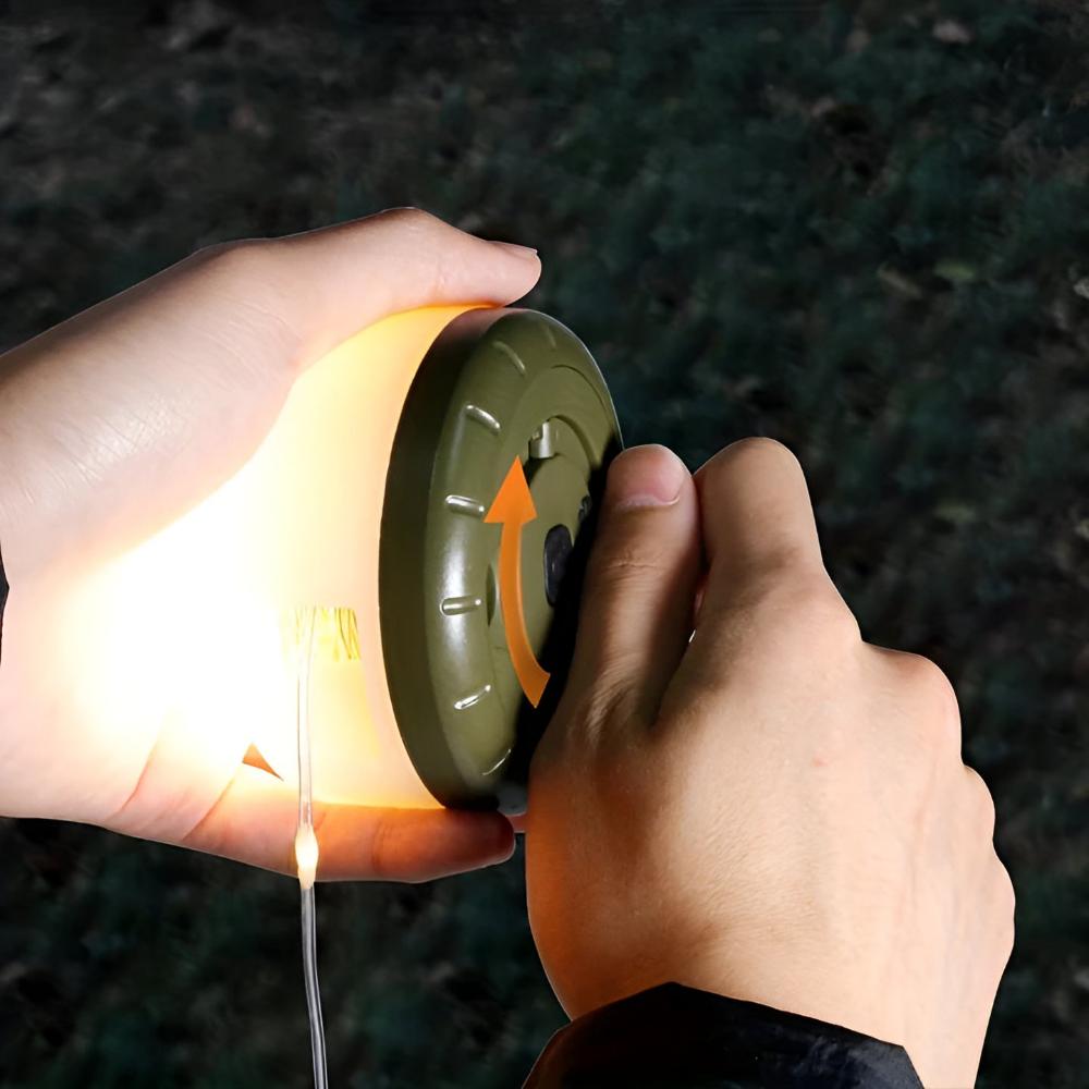 AuroraTrail Camping String Lights 2-in-1 Lantern and Fairy Lights