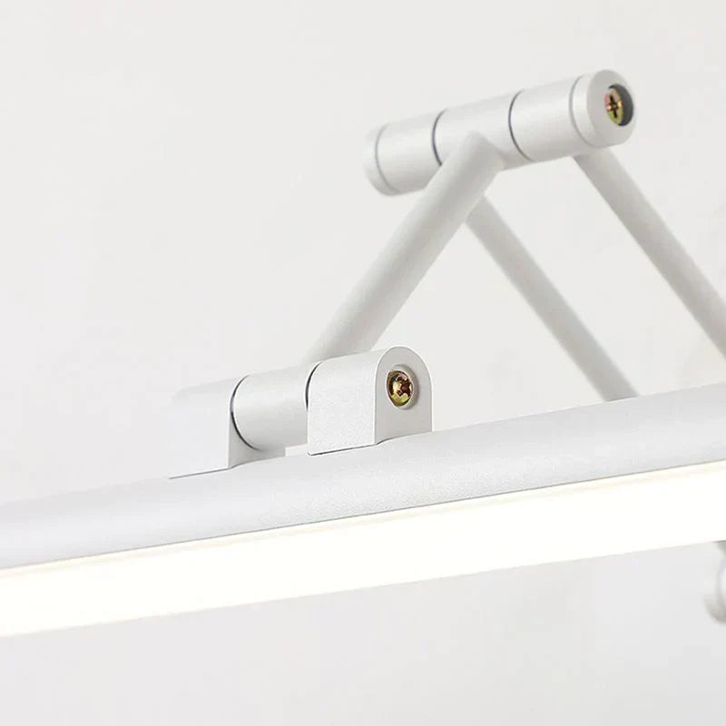 NyraLoft Minimalistische LED-Metall-Wandleuchte Schwarz und Weiß