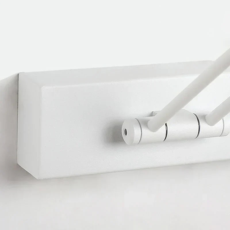 NyraLoft Minimalistische LED-Metall-Wandleuchte Schwarz und Weiß