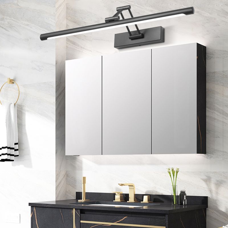 NyraLoft Minimalistische LED-Metall-Wandleuchte Schwarz und Weiß
