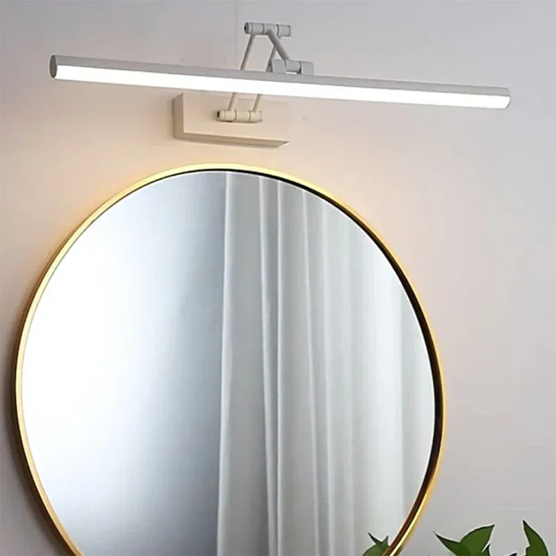 NyraLoft Minimalistische LED-Metall-Wandleuchte Schwarz und Weiß