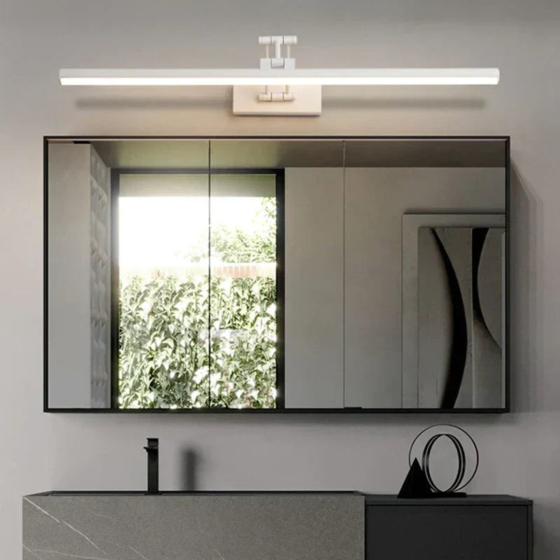 NyraLoft Minimalistische LED-Metall-Wandleuchte Schwarz und Weiß