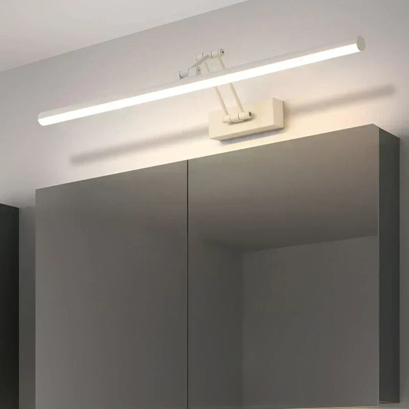 NyraLoft Minimalistische LED-Metall-Wandleuchte Schwarz und Weiß