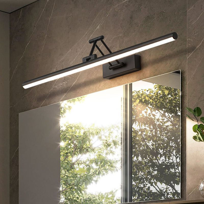 NyraLoft Minimalistische LED-Metall-Wandleuchte Schwarz und Weiß