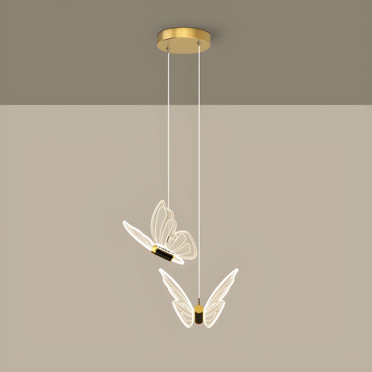Lampa wisząca Astraea Butterfly do salonu i pokoju dziecięcego