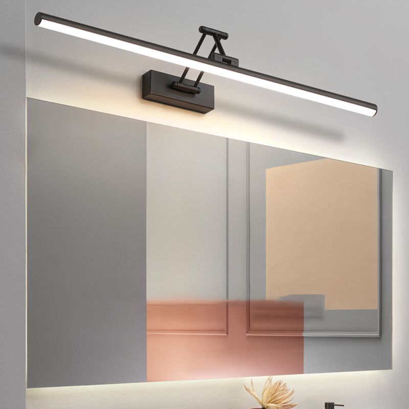 NyraLoft Minimalistische LED-Metall-Wandleuchte Schwarz und Weiß