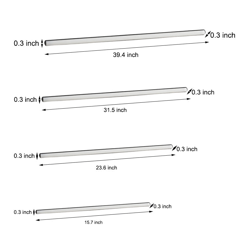 Six-Pack Long LED Light Strips for 12V Cabinet Lighting