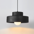 Novaara Resin Pendant Light in Vintage Wabi Sabi Style Red, Green or Black
