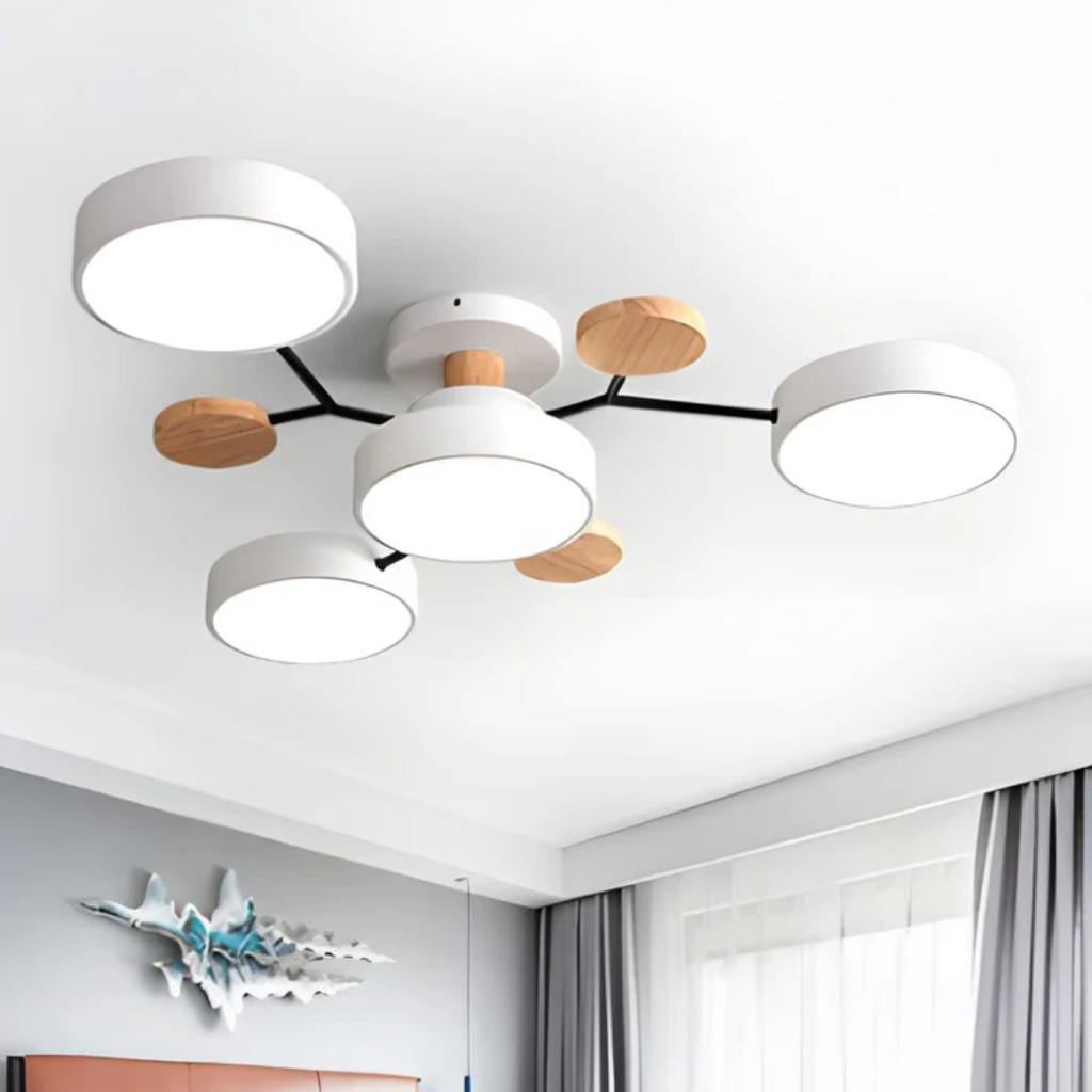 Aurel | Moderní kulaté LED stropní svítidlo do obývacího pokoje
