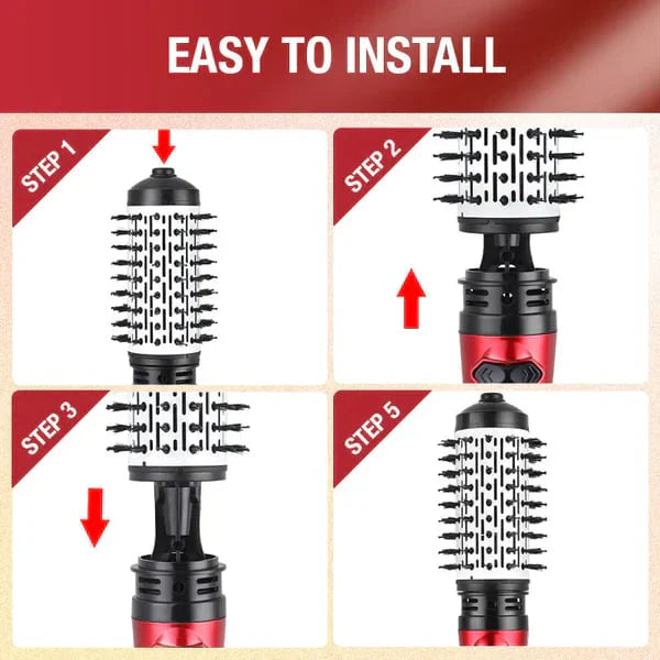AeroGlow 3-In-1 Hairbrush For Easy Everyday Styling