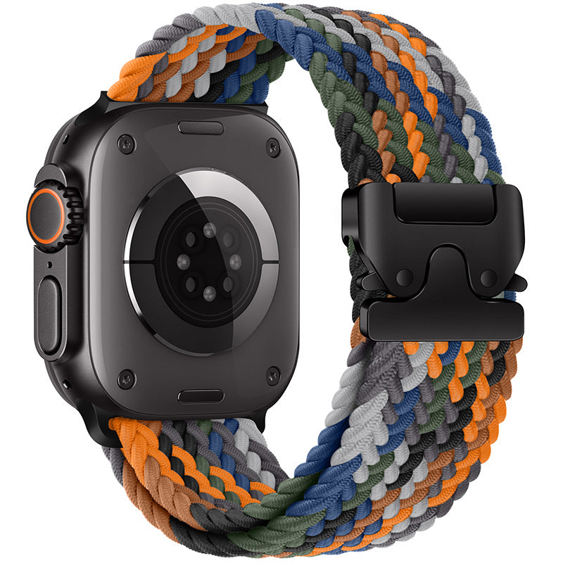 Nylon Braided Watch Band For Modern Smartwatch Models