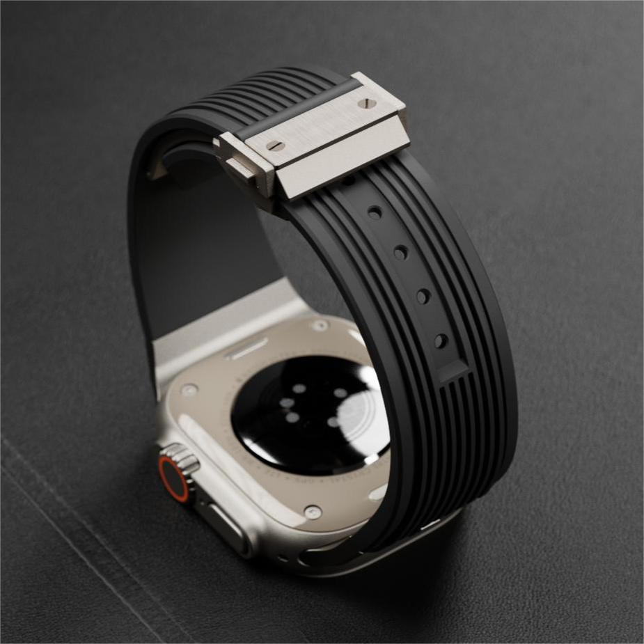 AeroLine Streamlined Silicone Band For Apple Watch