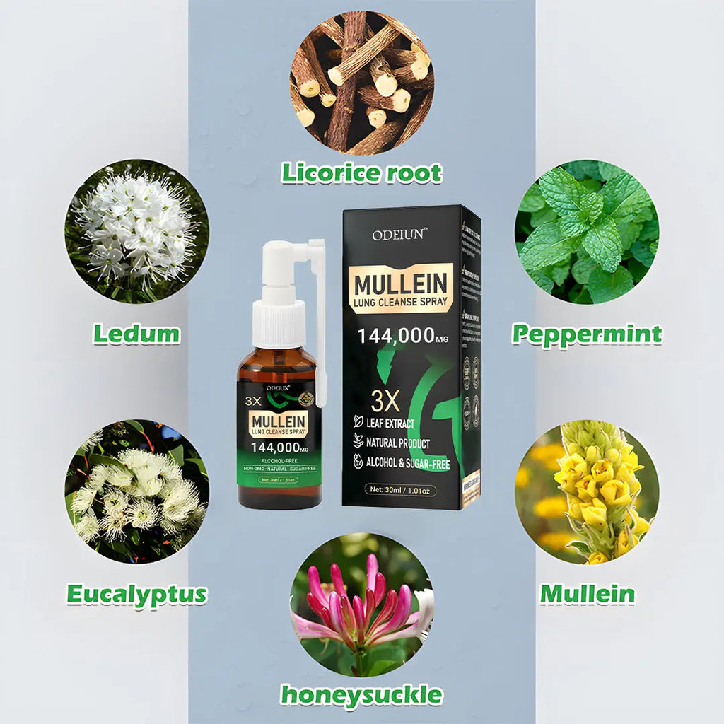 Aurelia Mullein Lung Support Spray For Clear Breathing